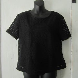 Zacks Black Top - Two Layered